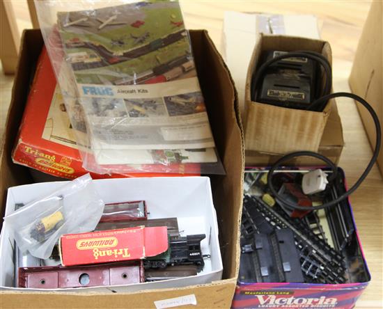 A collection of Triang and Hornby OO gauge railway